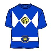 Mighty Morphin Power Rangers Blue Uniform T-Shirt